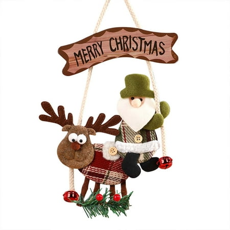 

MKSJFdge Ornaments For Christmas Tree Decorations Hanging Charms Christmas Tree Ornament Holiday Decorations Cookie Christmas Ornament for Long Chandelier Chain Indoor Hanging Ch
