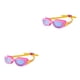 thumbnail image 4 of Sonducket Gafas de natación con correa ajustable: suaves y agradables a la piel que garantizan la seguridad Anillo hermético de alta azul rosa naranja 2piezas, 4 of 6