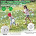 thumbnail image 5 of Bubble Machine for Kids Toddlers,Automatic Bubble Blower Rechargeable, 90° 360° Auto Rotatable Portable Bubble Maker Electric Bubbles Toy for 3 4 5 6 7 8 Year Old, Outdoor Wedding Party Gift, 5 of 5