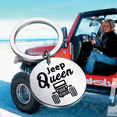 thumbnail image 2 of Je*p Queen Keychain Gift for Girl Woman, 2 of 5