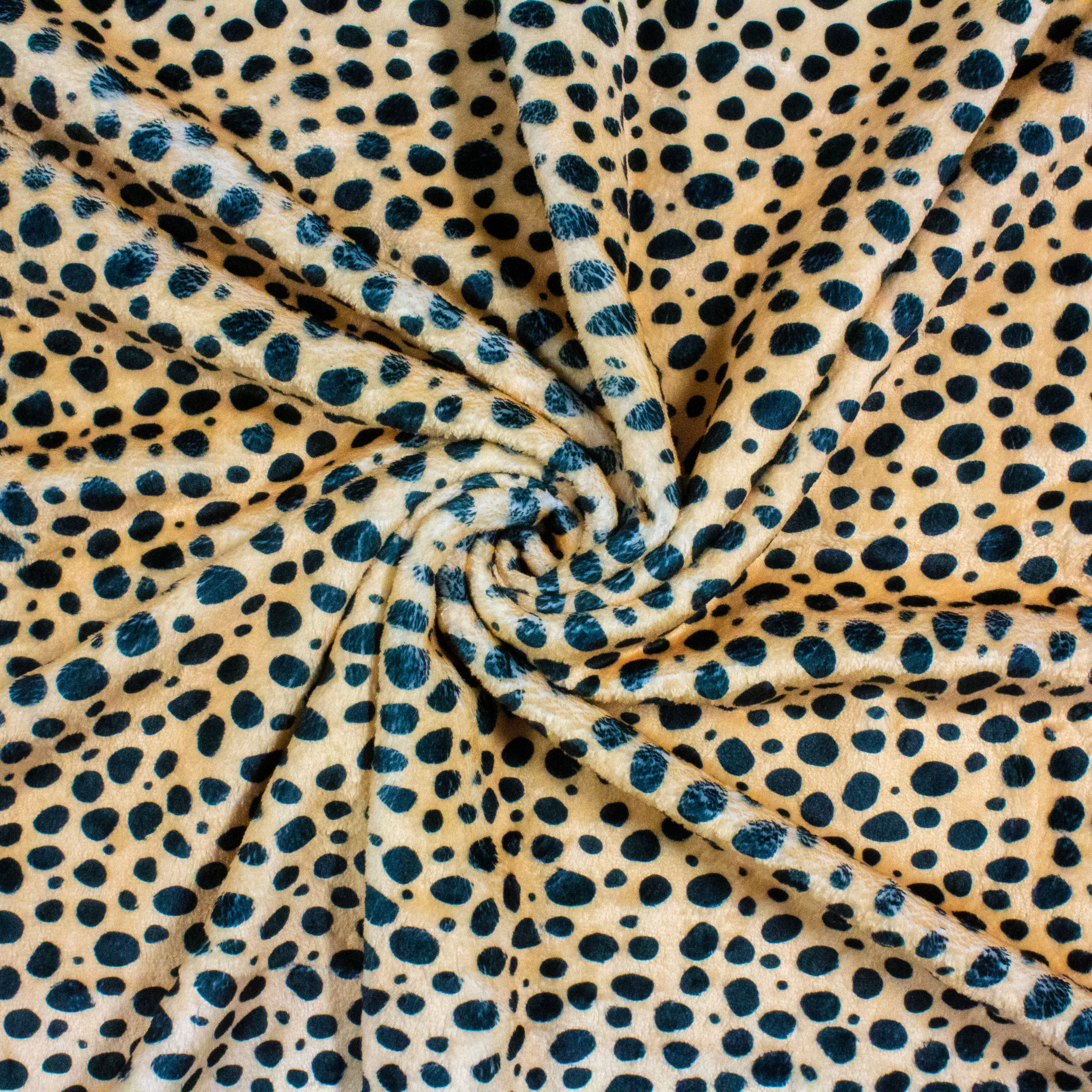 Everything Comfy Cheetah Print Decorative Throw Blanket, 30" X 40", Natural