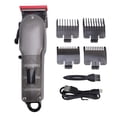 thumbnail image 2 of Hair Clipper Kit, Silver Electric Hair Trimmer Low Noise  for Travel Use, 2 of 7