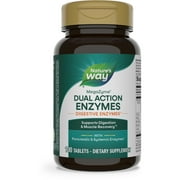 Nature's Way Mega-Zyme Tablets, Pancreatic & Systemic Enzymes*, Digestive Support*, Unisex, 100ct
