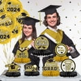 thumbnail image 2 of ¡Venta caliente! 2023 Temporada de graduación Sombrero Decoración de panal Decoración de escritorio Abanico de papel Bola de panal Fiesta de graduación Objeto decorativo, 2 of 7