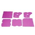 thumbnail image 5 of Cardboard Cat House Cardboard Cat Scratcher Cat House Cat Cardboard House Felt Cat House DIY Felt CaCasa de cartón para gatos, casa de cartón para gatos, plegable, portátil, semicerrada, transpirable Mgaxyff NO, 5 of 5