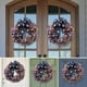thumbnail image 2 of Marcos de coronas para sombreros de Navidad, decoraciones de verano para exteriores, letreros de bienvenida para puertas de invierno, colgadores para puertas de entrada, coronas decorativas, 2 of 8