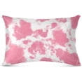 thumbnail image 2 of GZHJMY Pink Cow King Pillowcase Super Soft Cozy Plush Pillow Case with Zipper for Sofa Bed Couch, 20 x 40 Inch, 2 of 7