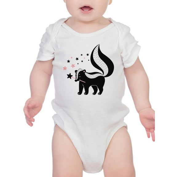 Skunk With A Star Wand Bodysuit Infant -Image by Shutterstock, 12 Months