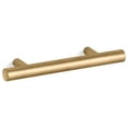 thumbnail image 3 of Kohler K-14485-2MB 3 in. Purist Drawer Pull, Vibrant Brushed Moderne Brass, 3 of 8