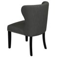 thumbnail image 3 of Pulaski Accentrics Chaise d'Appoint à Dossier Ailé Modifié pour la Maison en Gris, 3 of 5