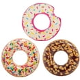 Intex Donut Tube, Nutty Chocolate Donut & Sprinkle Donut Combo Pack