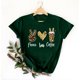 thumbnail image 3 of Mujeres Manga Corta de Verano Tops Pascua Impresa Cuello Redondo, Blusa de Moda Casual para la Primavera, 3 of 5