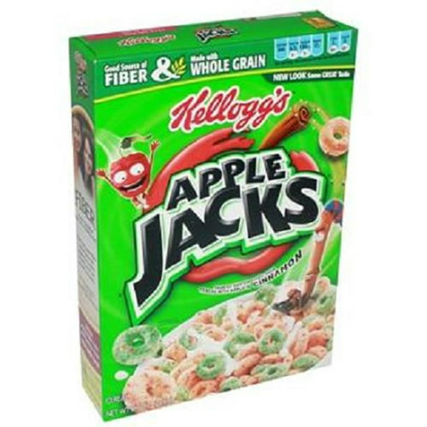 Kel Cereal Box Apple Jacks 8.7 Oz 1 count only