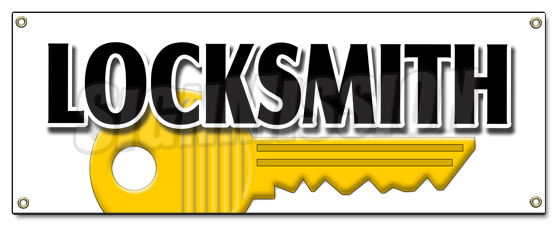 Locksmith Windless Full Sleeve Feather Advertising Lock Key Repair Banner Flag