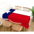 thumbnail image 2 of Texas Tablecloth Texas Lone Star State Flag Table Cover for Kitchen Dining Room Home Decor-60×84inch, 2 of 5