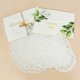 thumbnail image 4 of 100Pcs Round Paper Lace Doilies Cake Placemat Party Wedding Baking Decoration Cup Wine Decorative Mat Placemats For Table, 4 of 11