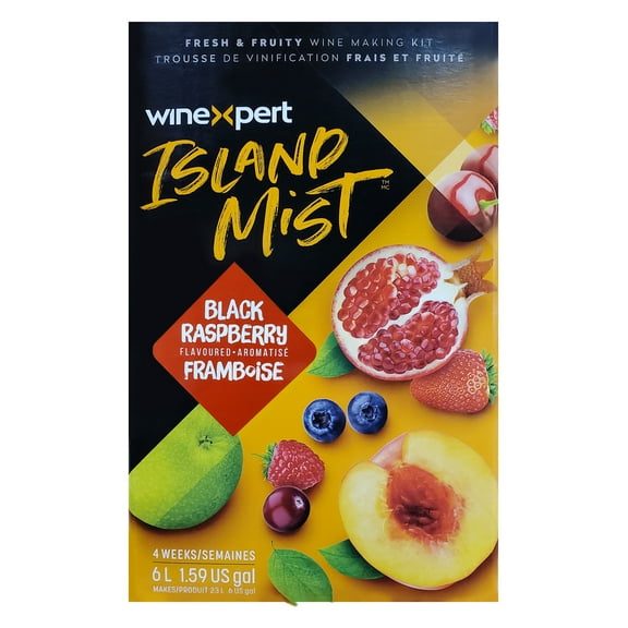 Island Mist Black Raspberry Wine Ingredient Kit