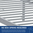 thumbnail image 6 of Modway Maisie Queen Powder Coated Sturdy Steel Bed Frame in Gray, 6 of 7