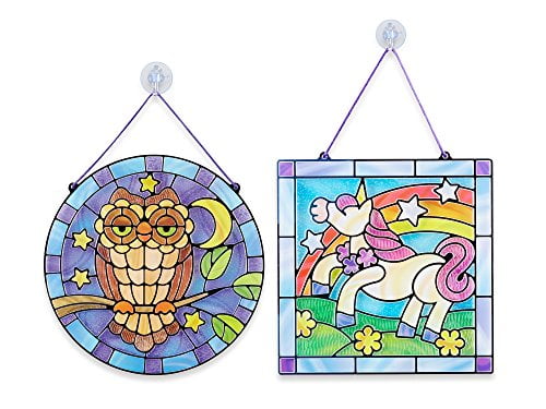 melissa and doug stained glass christmas