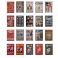 thumbnail image 2 of Bar Pub Vintage Retro Decoraciones de Pared Póster Metal Sign Plaque Home Club Tavern Decoraciones Jooan Hogar, 2 of 2