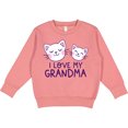 thumbnail image 2 of Inktastic I Love My Grandma Toddler Sweatshirt, 2 of 4