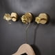 thumbnail image 4 of Brass Coat Hook Cabinet Door Coat Hook Hanger, 4 of 5