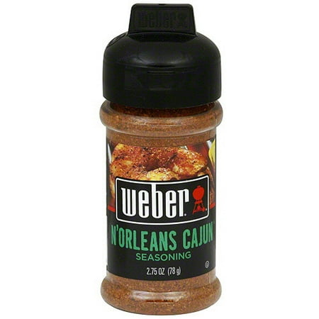 Weber N'Orleans Cajun Seasoning, 2.75 oz (Pack of 6)