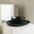 thumbnail image 3 of Stone Lain Elio 12-Piece Dinnerware Set Stoneware, Black, 3 of 6