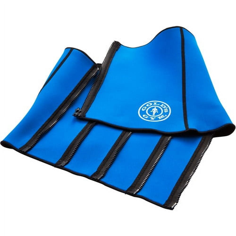 Gold's gym waist trimmer zipper hotsell