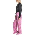 thumbnail image 3 of Goodnight Kiss Magic 3's Fleece Pajama Set with Slippers, Black/Deer, Medium, 3 of 4