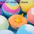 thumbnail image 7 of Bath Bombs with Hidden Surprises — 12-Piece Effervescent Bath Gift Set: Dinosaur Egg & Ocean-Themed Fizzers, Natural Sea Salt Color-Changing Spa Balls (Marine Animal Series), 7 of 7