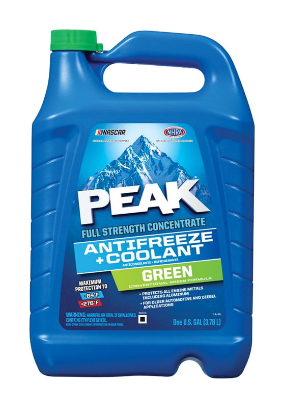 Peak PKA0B3 Full Strength Concentrate Green Antifreeze & Coolant