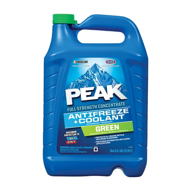 Peak PKA0B3 Full Strength Concentrate Green Antifreeze & Coolant