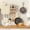 White, variant on Picture Hanging Hooks for Drywall, Damage Free Picture Hangers Without Nails, Universal Frame Hangers for Art Picture Mirror Photo Poster Painting Hanger(Beige)