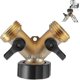 thumbnail image 1 of Conector Y YONGSHENG grifo doble para lavadora Distribuidor Y de 2 vías 3/4 pulgadas, 1 of 5