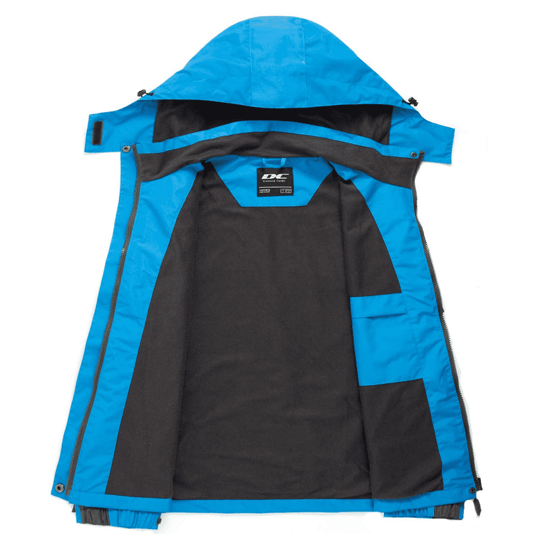 Diamond Candy Waterproof Rain Jacket Women Lightweight Outdoor Raincoat Hooded for Hiking