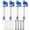 Blue, variant on Power Hobby PHBPHSCX24021BK 48 mm Axial SCX24 Aluminum Threaded Long Travel Shocks Micro - Black