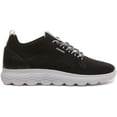 thumbnail image 2 of Geox D Spherica A Women's Lace Up Knitted Fabric Casual Sneakers In Black Size 6, 2 of 6