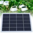 thumbnail image 4 of Tebru 5V Solar Panel,Solar Panel,3W 5V Polycrystalline Silicon Solar Panel DC Output Charger Battery Outdoor Garden Light, 4 of 8