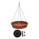 thumbnail image 4 of Baño para pájaros colgante, bebedero para pájaros, comedero para pájaros, fuente de agua Solar para patio exterior, cubierta, 4 of 9