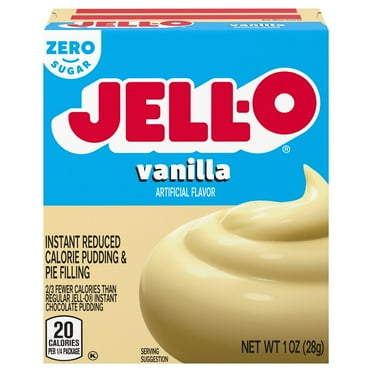 Jell-O Zero Sugar Vanilla Instant Pudding Mix - 1 oz