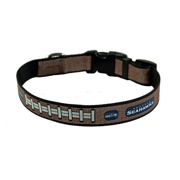 Seattle Football Seahawks Reflective Dog Collar - Medium
