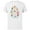 White, variant on Disney Princess Spring Flower Filled Easter Egg - Short Sleeve Cotton T-Shirt for Adults - Customized-Black