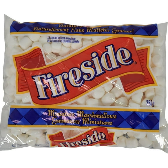 Fireside Mini Marshmallows - Pack of 24 - 250g Each - Soft & Fluffy Treats for Baking, Hot (24ct) Chocolate, and Snacks (