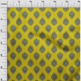thumbnail image 2 of oneOone Tissu Polyester Lycra Imprimé Feuilles au Mètre 56 Pouces de Large, 2 of 4