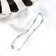 thumbnail image 5 of Guardurnaity Tobillera en capas oro plata estilo simple joyería estética accesorio de moda pulseras de tobillo para mujeres niñas plata Type3 NO3 Guardurnaity AP009796-02, 5 of 6