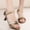Gold, variant on Women's 5cm Heel Sequin Peep-Toe Latin Dance Shoes, Cross Strap Ankle Buckle Comfortable Heeled Sandals for Latin Dancing Red 37
