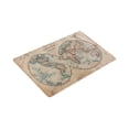 thumbnail image 3 of MKHERT Map of The World Doormat Rug Home Decor Floor Mat Bath Mat 30x18 inch, 3 of 3