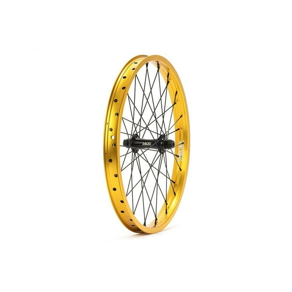 THEORY PREDICT REAR BMX WHEEL - 20" BMX WHEEL - 14mm - 9T - RHD - GOLD
