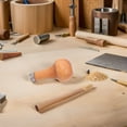 thumbnail image 4 of WRITWAA 5Pcs Solid Wood Graver Handles with Comfortable Grip for Woodworking and Sculpting Tools, 4 of 6